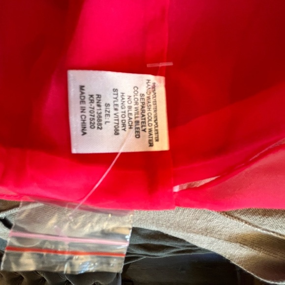 ~The Vintage Shop~ Red Ruffled Women's Top - Picture 7 of 7